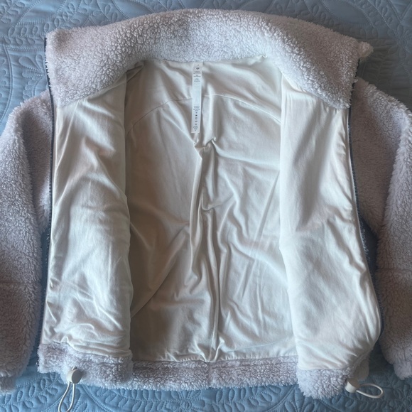 Lululemon Fleece Sherpa Jacket - Size 6 - Picture 5 of 6